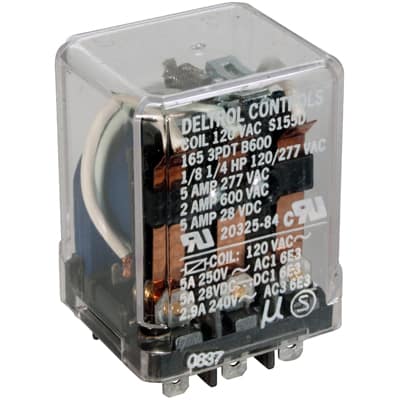 166F-DPDT-13A-12VDC