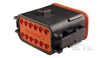 DT06-12SB-B016 by te connectivity / deutsch automotive