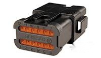 DT04-12PB-CE07 by te connectivity / deutsch automotive