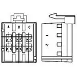 1-1393310-7 by te connectivity / amp brand
