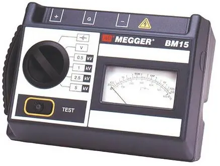 BM15 by megger / biddle