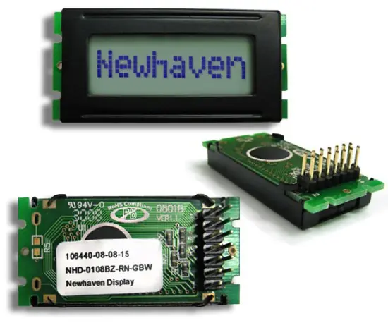 NHD-0108BZ-RN-GBW by newhaven display
