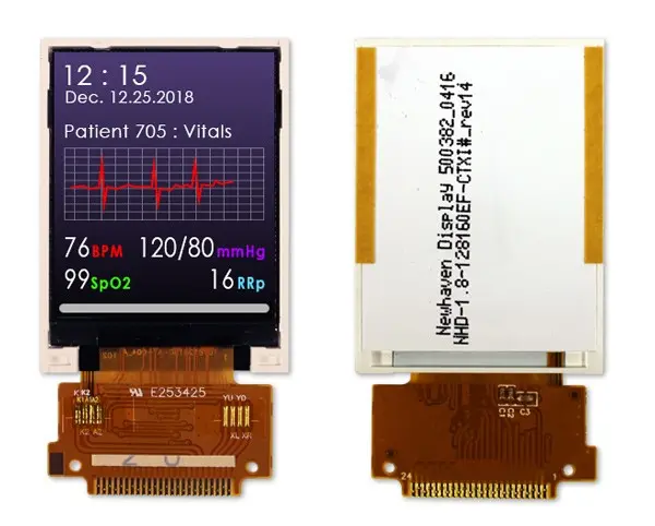 NHD-1.8-128160EF-CTXI# by newhaven display