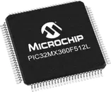 PIC32MX360F512LT-80I/PT