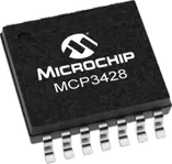 MCP3428T-E/ST
