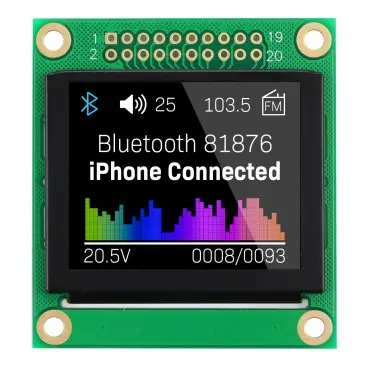 NHD-1.8-160128UBC3 by newhaven display
