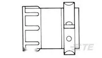 206358-5 by te connectivity / amp brand