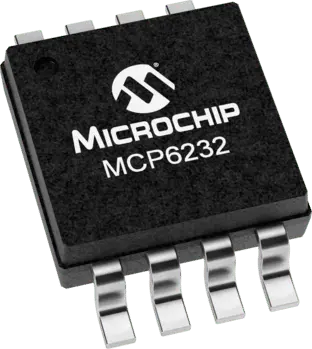 MCP6232T-E/MS